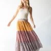Natural Life Hanna Convertible Maxi Skirt - Mixed Golden Floral