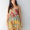 Natural Life Patti Dress - Gold Vintage Floral