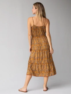 Natural Life Iris Tie-Waist Midi Dress - Paisley Print -Natural Life Shop 484A0617 20copy