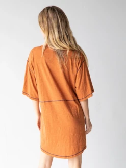 Natural Life Charlie V-Neck Dress - Burnt Orange 8 Natural Life Charlie V-Neck Dress - Burnt Orange -Natural Life Shop 484A1727 20copy