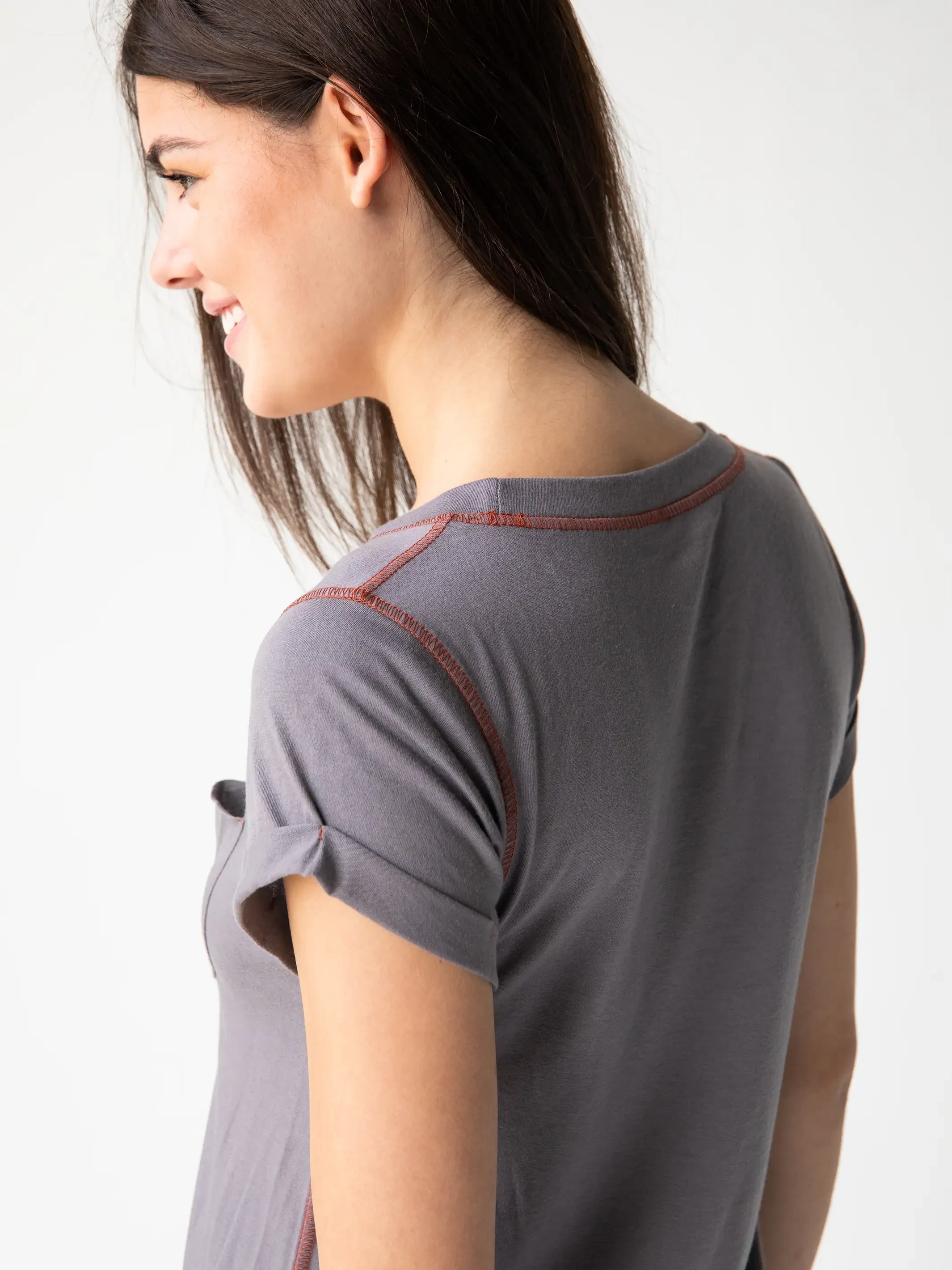 Natural Life Logan Maxi Dress - Charcoal 4 Natural Life Logan Maxi Dress - Charcoal - Image 4