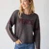 Natural Life Carson Knit Sweater - Peace