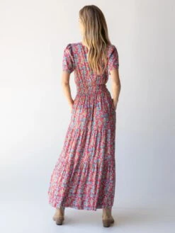 Natural Life Bella Maxi Dress - Red Olive Leaf -Natural Life Shop 484A5285 20copy