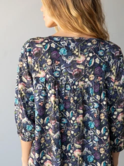 Natural Life Lia Knit Mini Dress - Navy Peacock 7 Natural Life Lia Knit Mini Dress - Navy Peacock -Natural Life Shop 484A5455 20copy