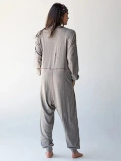 Natural Life Johnnie Cotton Jumpsuit - Charcoal -Natural Life Shop 484A6420 20copy