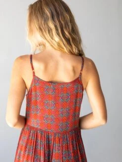 Natural Life Embroidered Sara Dress - Red Wreath -Natural Life Shop 484A6625