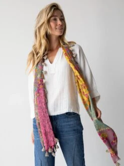 Natural Life Robyn Gauze Top - White -Natural Life Shop 484A6924 20copy