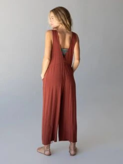 Natural Life Carly Wide-Leg Jumpsuit - Rust 9 Natural Life Carly Wide-Leg Jumpsuit - Rust -Natural Life Shop 484A7175