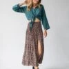 Natural Life Angelina Midi Skirt - Autumn Blossom
