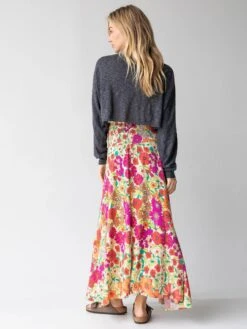 Natural Life Favorite Convertible Skirt - Fuschia Floral -Natural Life Shop 484A8279