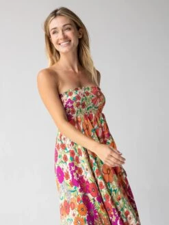 Natural Life Favorite Convertible Skirt - Fuschia Floral -Natural Life Shop 484A8312
