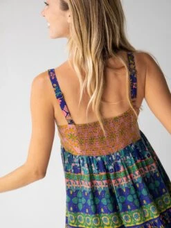 Natural Life Patricia Dress - Navy Grey Border 7 Natural Life Patricia Dress - Navy Grey Border -Natural Life Shop 484A8382