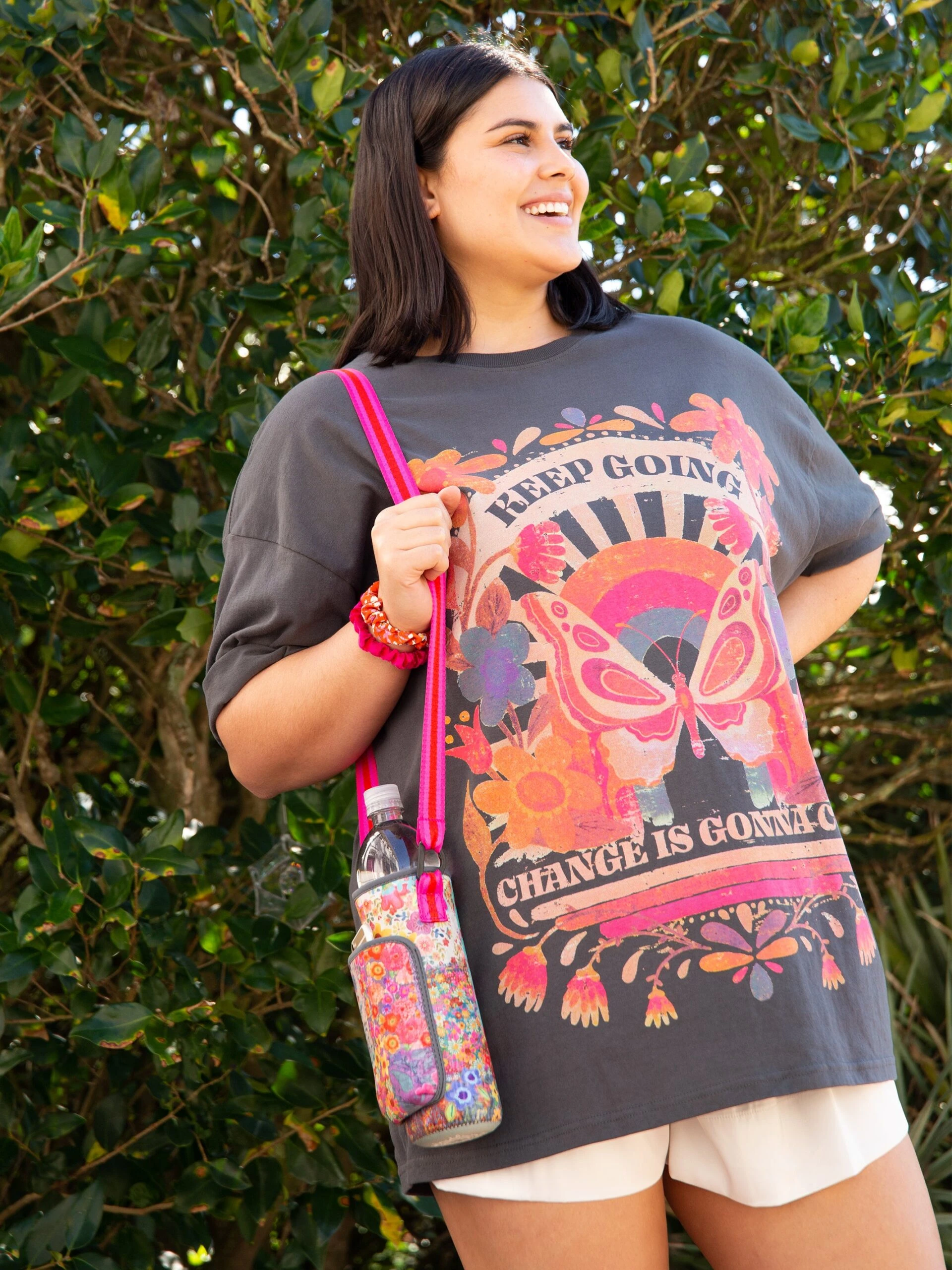 Natural Life Chandler Tee Shirt Dress - Keep Going 2 Natural Life Chandler Tee Shirt Dress - Keep Going - Image 2