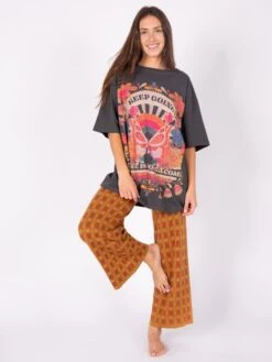 Natural Life Chandler Tee Shirt Dress - Keep Going 5 Natural Life Chandler Tee Shirt Dress - Keep Going -Natural Life Shop TEE1765 1