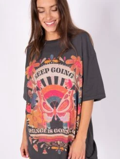 Natural Life Chandler Tee Shirt Dress - Keep Going